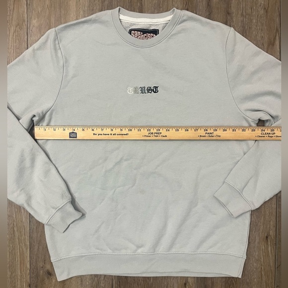San Francisco Work Shirts‎ Sweatshirt XL Crewneck Embroidered TRUST Influencer - Picture 5 of 8